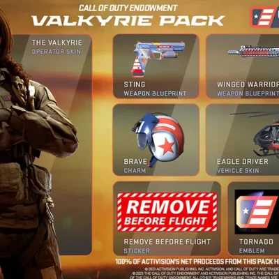 کد دیجیتال بسته Valkyrie | مخصوص Call of Duty: MW2 (Battle.net)