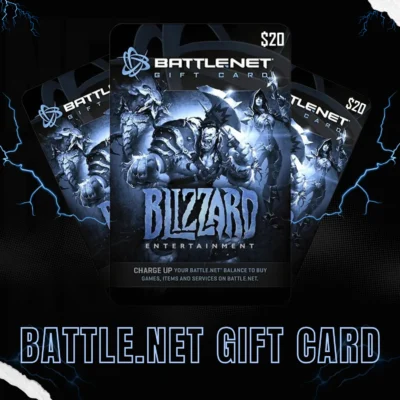 گیفت کارت Blizzard (Battle.net) EU – شارژ اکانت بلیزارد ریجن اروپا